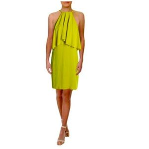 New Trina Turk ruffle dress